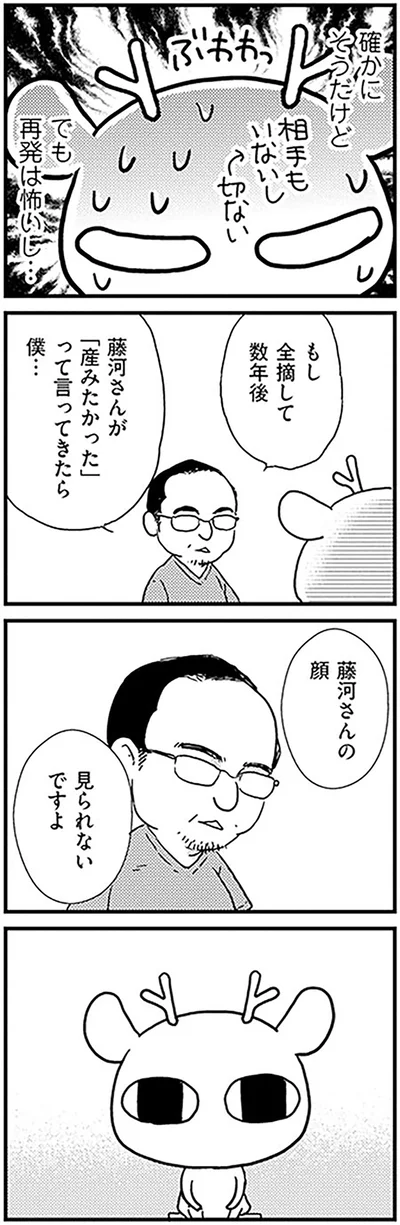 でも再発は怖いし…