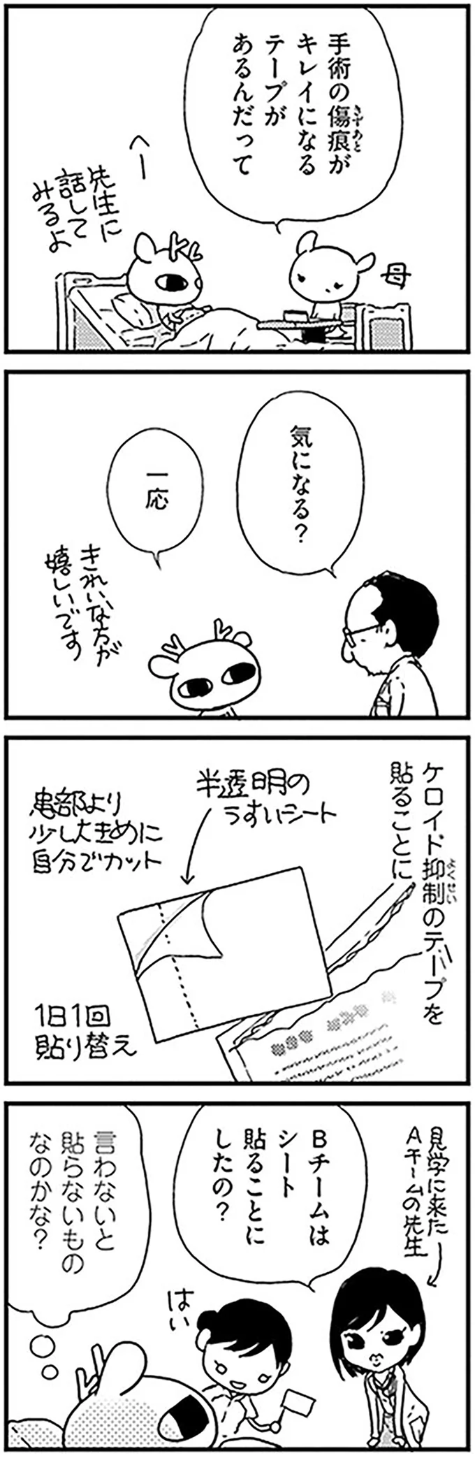 言わないと貼らないものなのかな？