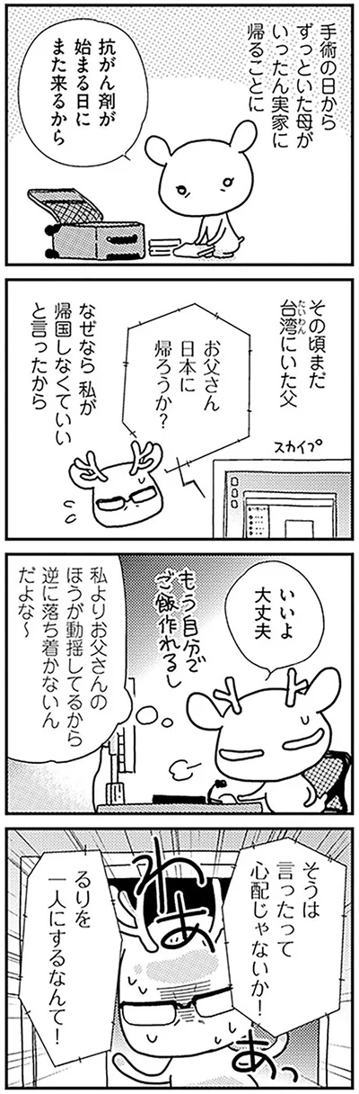 そうは言ったって心配じゃないか！