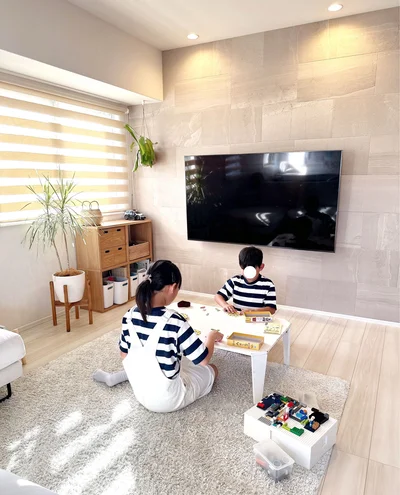 子どもがすぐに遊べて、すぐしまえる環境が大事です