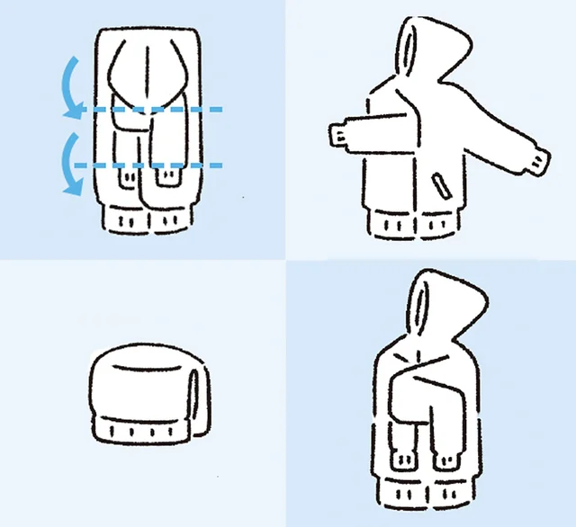 【こんまりさんのお片づけメソッド】肝は洋服のたたみ方にあり！上手にたたむことで片づけが変わる