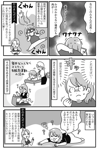 3日寝込むぐらいの衝撃