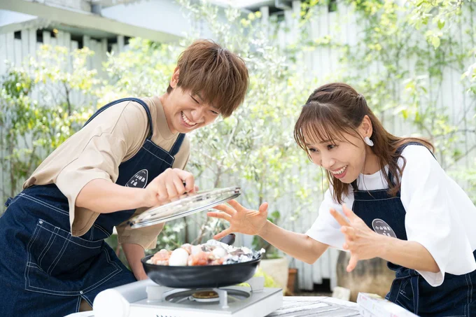 姉のハイテンションに自然にのってしまう素直な弟・小山さん。