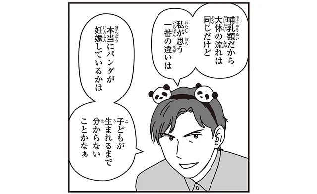 パンダが本当に妊娠しているかは…産んでみないとわからない⁉／パンダのミライ（5）