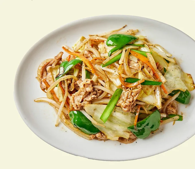 豚バラのコクをまとった野菜が甘くてうまい