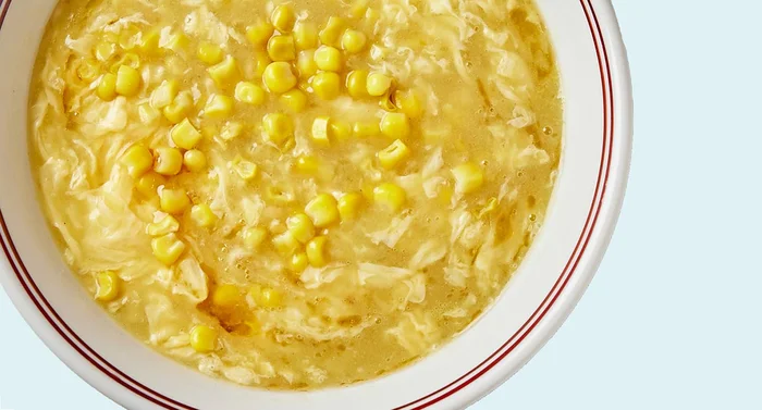 コーンの甘さとつぶつぶ食感がおいしい。みんな大好き「中華的コーンスープ」