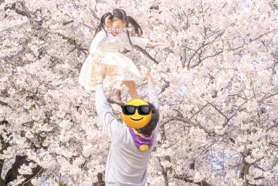 すっかりお姉さんになった娘さん！▶1年前の写真と2枚並べたポストは次の写真です（⇒次へ）