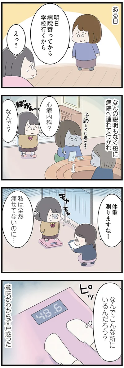 「高校生の娘が精神科病院に入りバラバラになった家族が再び出発するまで」より