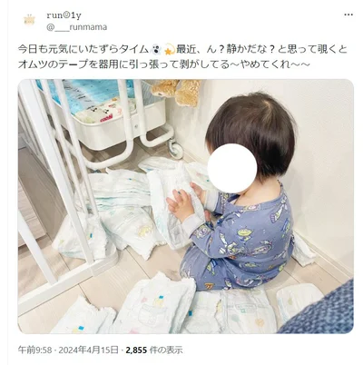 静かだと思って覗いてみたら……▶（⇒次へ）