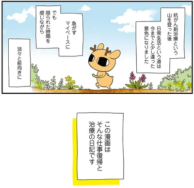 そんな仕事復帰と治療の日記です