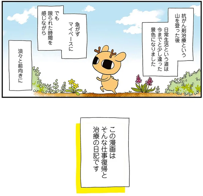 そんな仕事復帰と治療の日記です