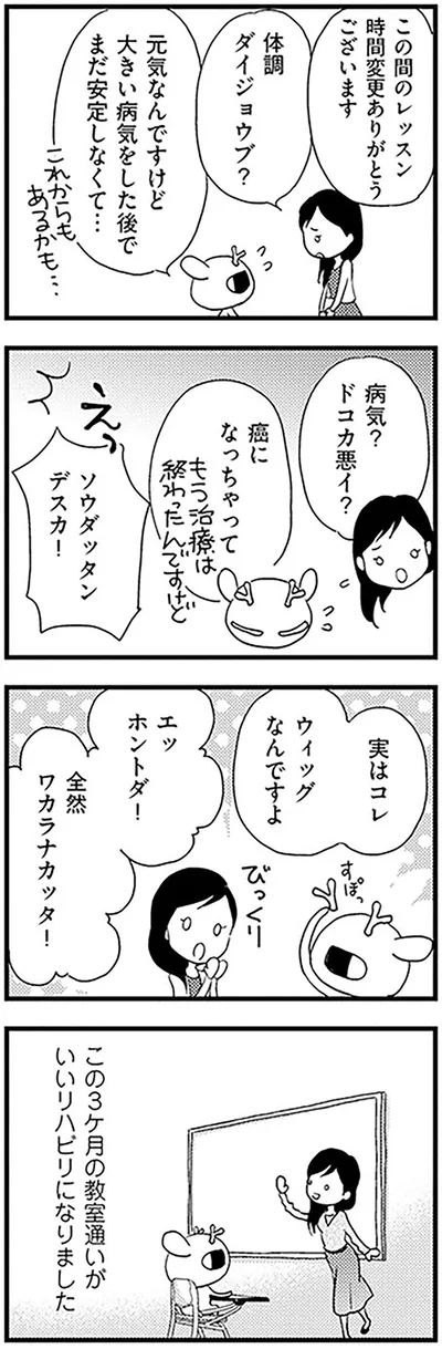 いいリハビリになりました