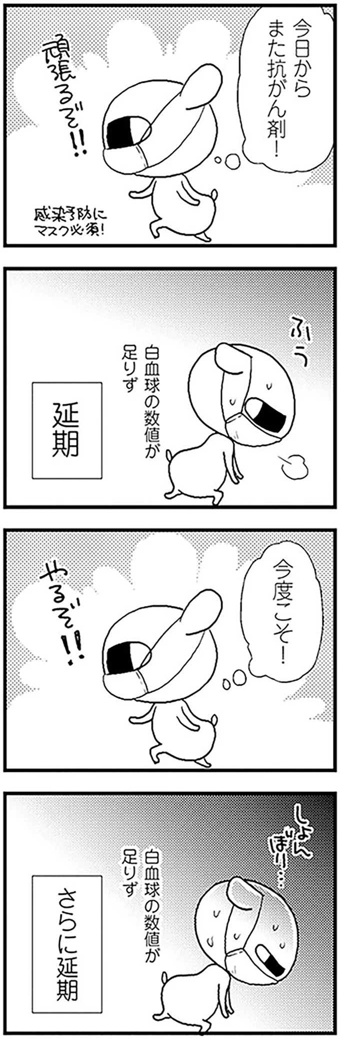 今日からまた抗がん剤！