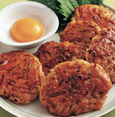 もやしたっぷり、歯ごたえのあるつくねが◎！「もやしの照り焼きつくね」