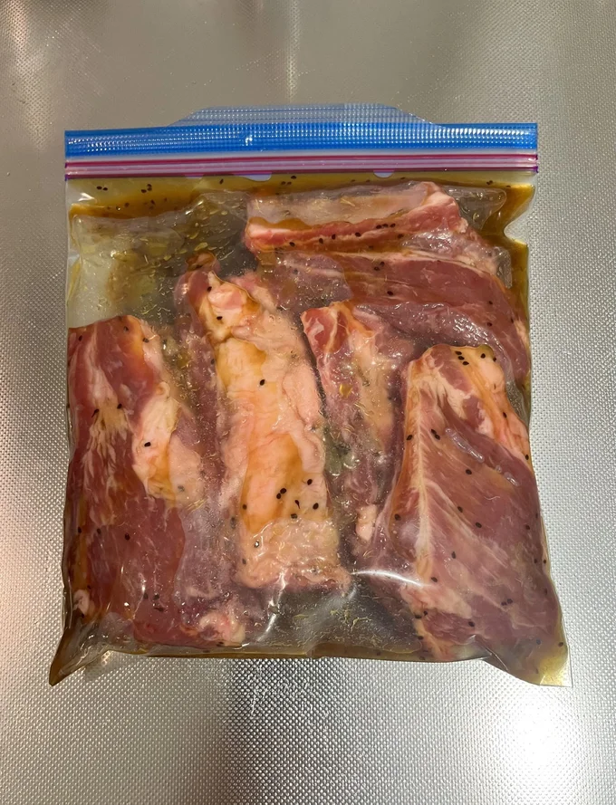 朝仕込んでおけば、夜帰ったら焼くだけ