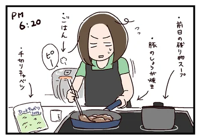 【全画像を見る】カット野菜は時短になるけど、付け合わせに使ってばかり