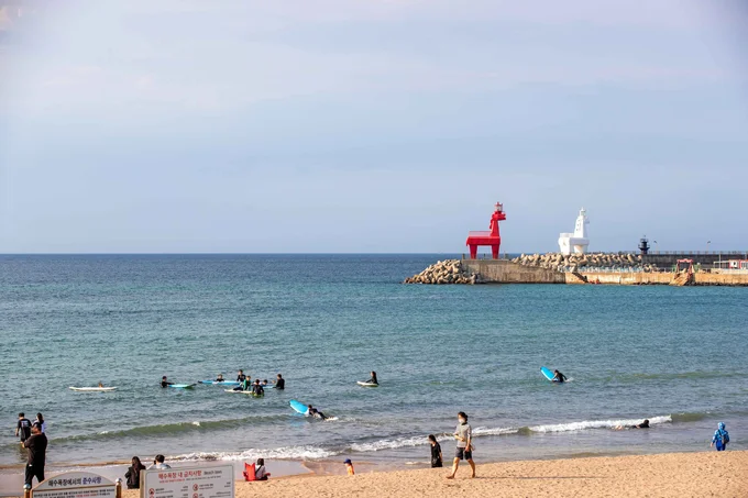 チェジュ島・イホテウ海岸 