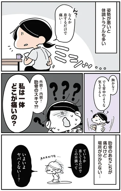 私は一体どこが痛いの？