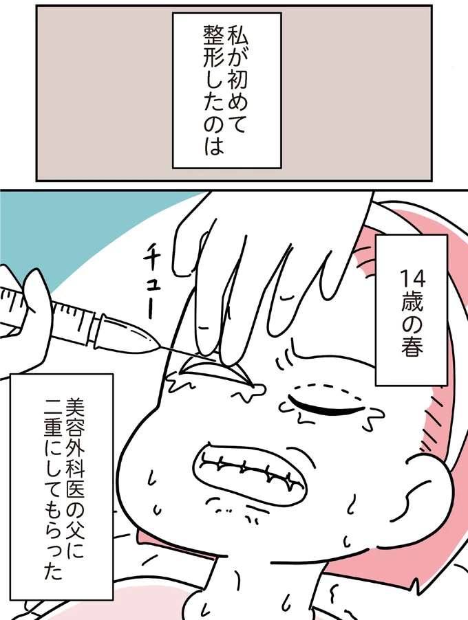 初めて整形したのは
