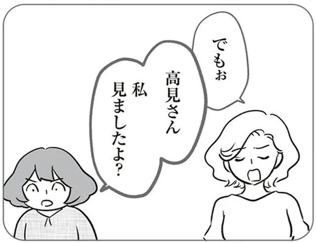 「私、見ましたよ」執拗に犯人を決めつけようとするママ友の裏の顔／犯人は私だけが知っている（21）