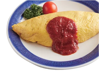 チキンライスを冷凍しておこう！「オムライス」