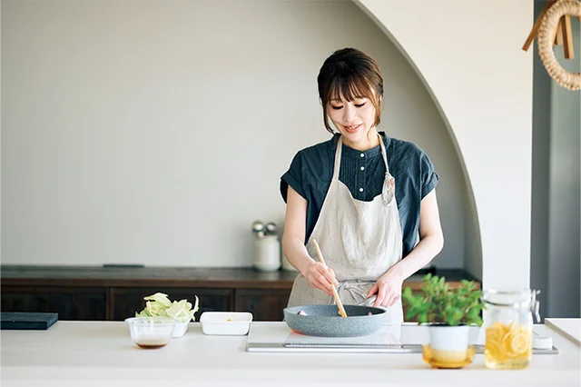 人気料理研究家Mizukiさんも長年愛用！ IHを上手に使って、毎日の料理で快適エコ生活！