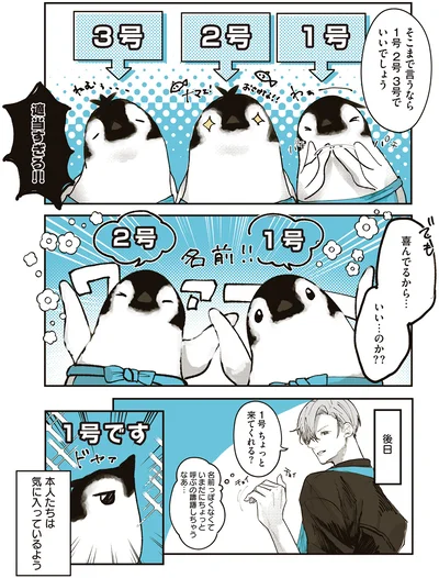 『ペンギン喫茶は今日も青天』より