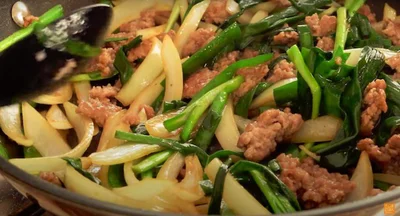 なじんで野菜がてりてりになったらできあがり