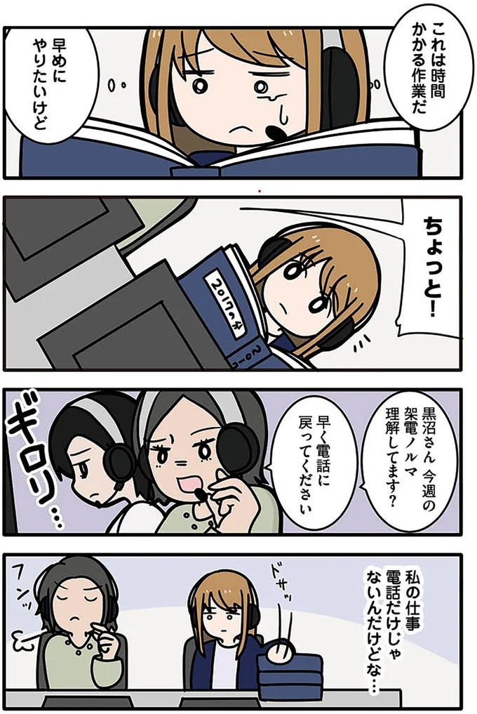 これは時間かかる作業だ