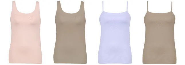 左から＜ET1152　PI＞＜ET1152　BE＞＜ET1052　PU＞＜ET1052　BE＞