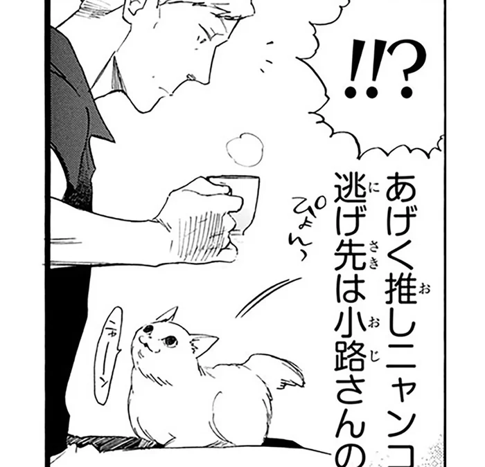 推しニャンコ様が同僚の膝の上へ!? 休日のネコカフェでライバル意識炸裂！／おじさんはカワイイものがお好き。（7）