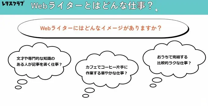 Webライターってどんな仕事？