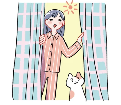【自律神経が喜ぶ「朝の習慣」その1】午前中に朝日をしっかり浴びておく▶︎その2に続く（次へ→）