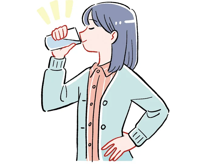 【自律神経が喜ぶ「朝の習慣」その2】朝起きたらさ湯か常温の水を飲む▶︎その3に続く(次へ→)