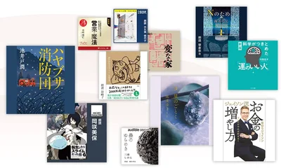 20万作品が聴き放題！Amazonオーディブル