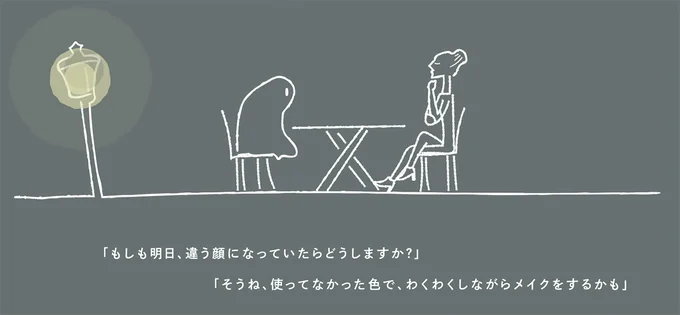 もしも明日、違う顔になっていたらどうしますか？
