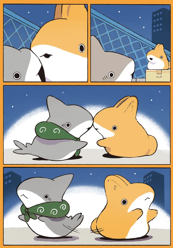 姿がとってもそっくり