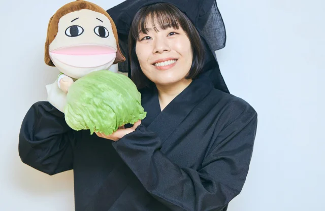 レタス山みどりさん操演:THIS IS パン 吉田結衣(吉本興業所属)