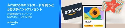 対象のギフトカードを購入すると500ポイントもらえるかも？
