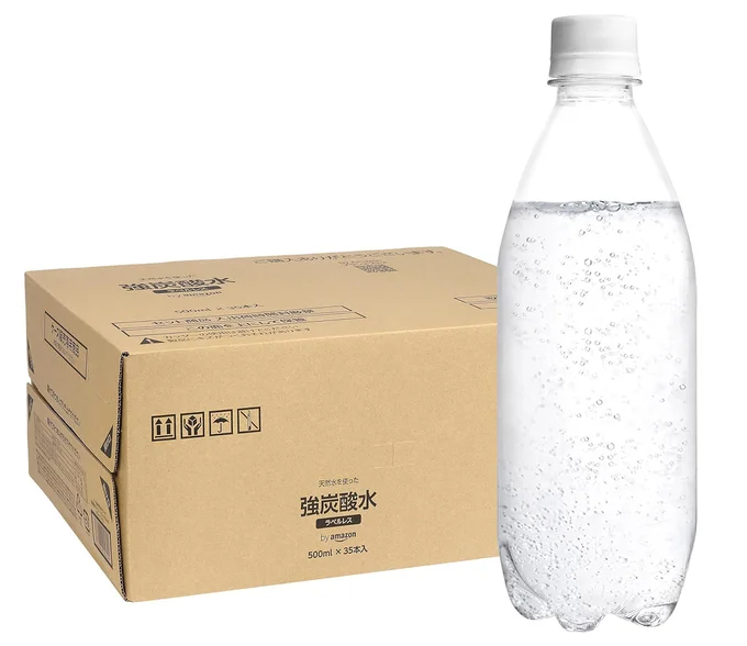 Amazon炭酸水35本入り