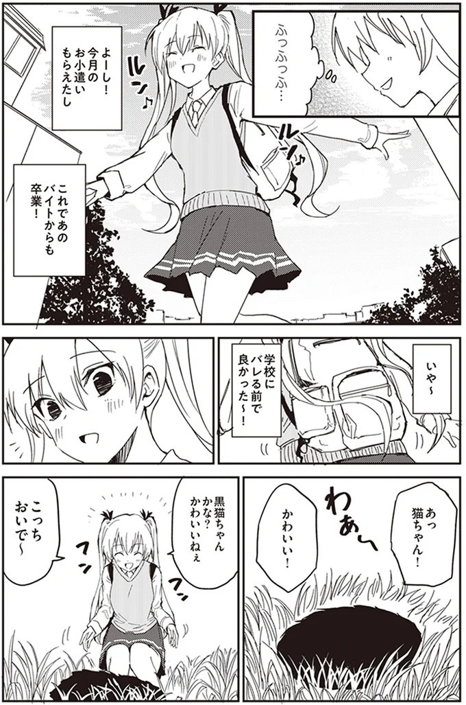 黒猫ちゃんかな？