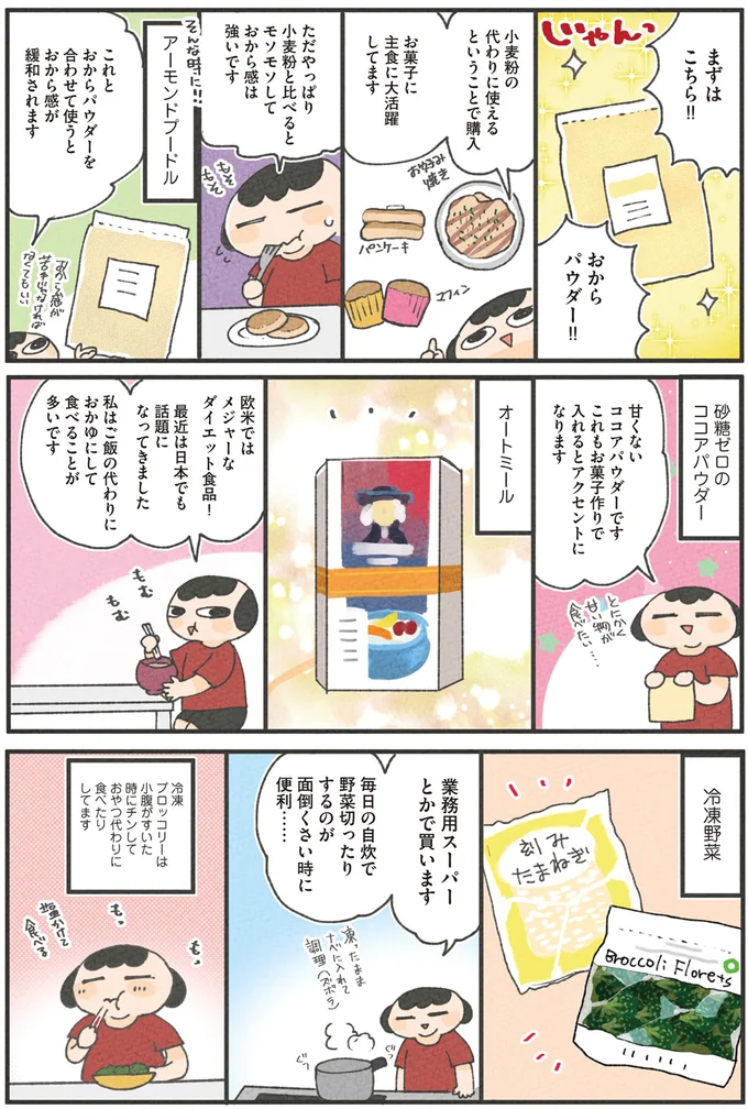 『食べるのを1回も我慢せずに30キロ痩せました！』より