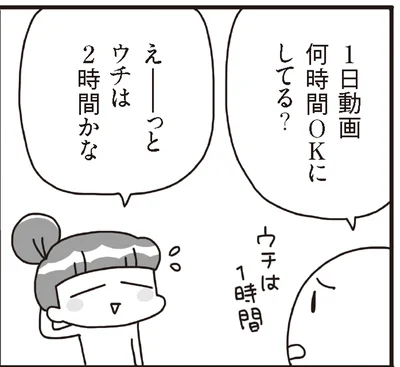 ウチは2時間かな