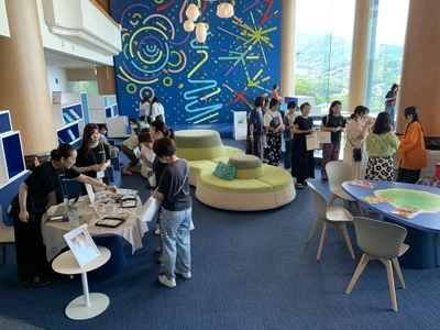 アクティビティラウンジは多数ブースが展開されました
