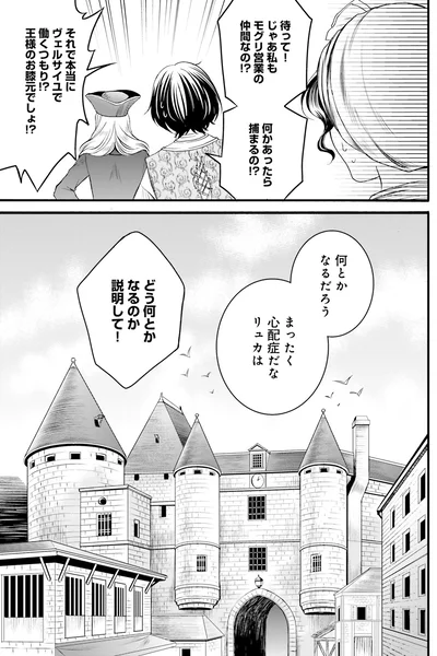 それで本当にヴェルサイユで働くつもり！？