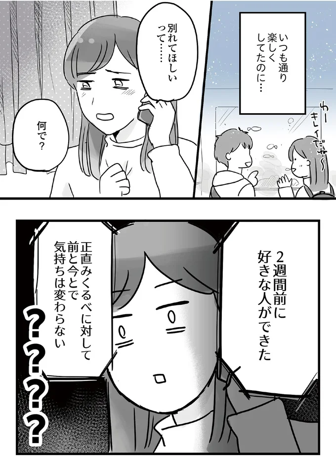 2週間前に好きな人ができた