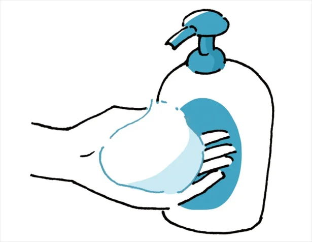 ゴシゴシ洗いは控えて!皮脂が不足すると余計に体臭が強くなることも