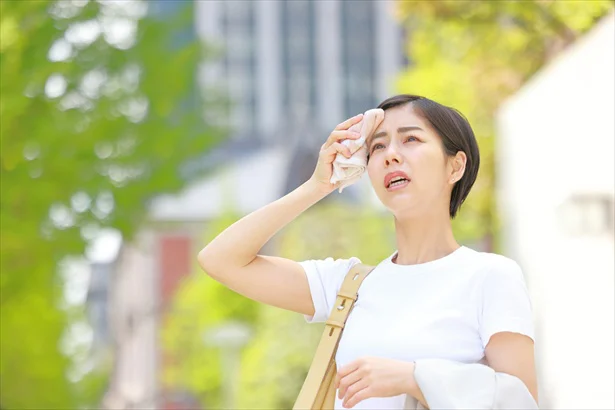 汗対策をしっかりして、爽やかな夏を!