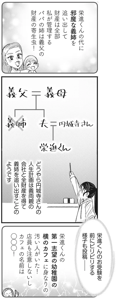 『マウンティングママ友が、全てを失った話』より