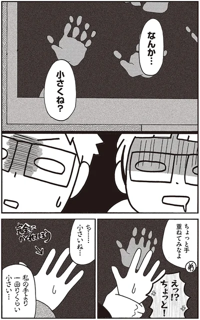 私の手より小さい